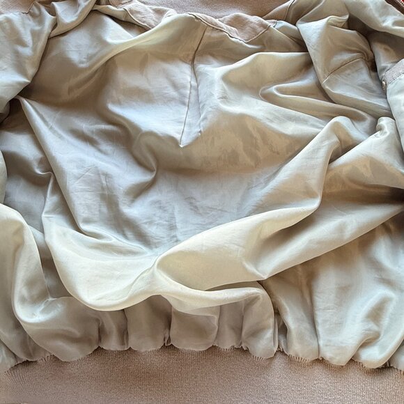 Vintage 80s St. Croix Shop Men's Faux Suede Bomber Jacket Large - Picture 6 of 10